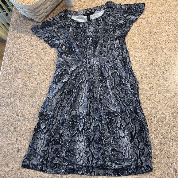 BCBGMAXAZRIA Dress Black, Gray and White Size XS - Picture 2 of 14